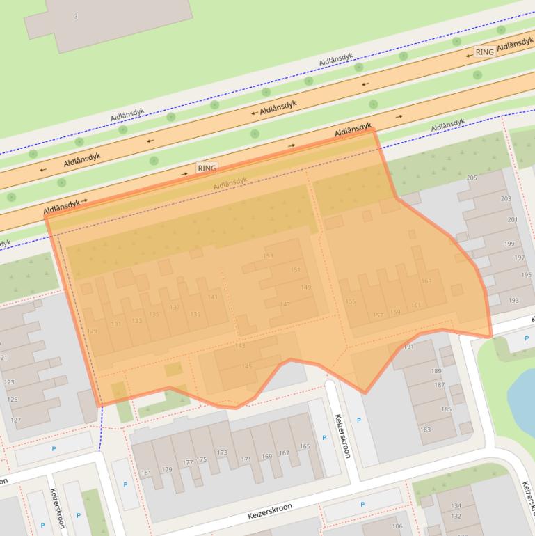 Kaart van postcodegebied 8935LN.