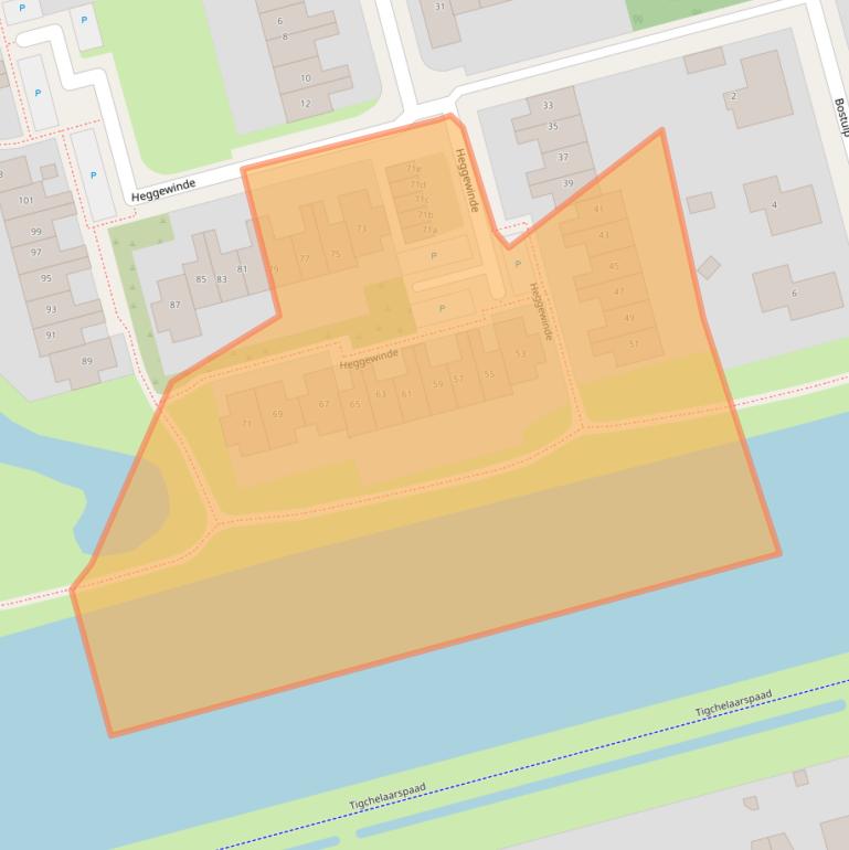 Kaart van postcodegebied 8935PP.