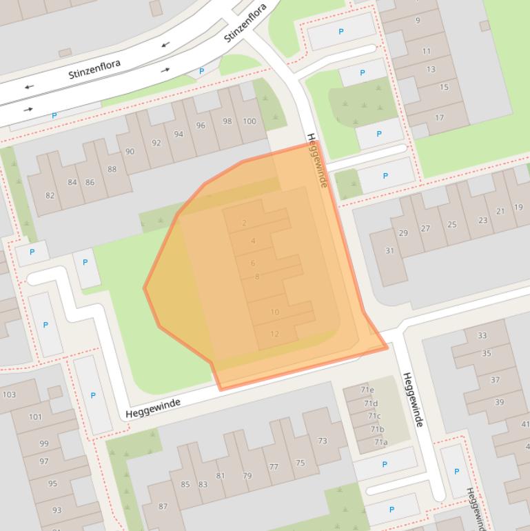 Kaart van postcodegebied 8935PS.