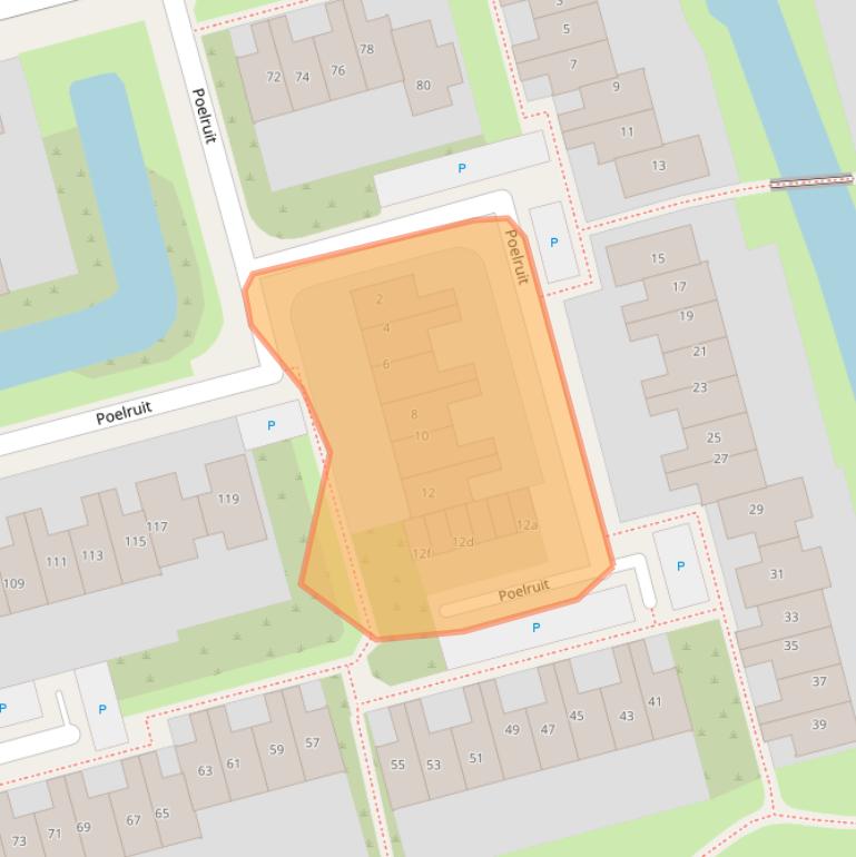 Kaart van postcodegebied 8935RD.
