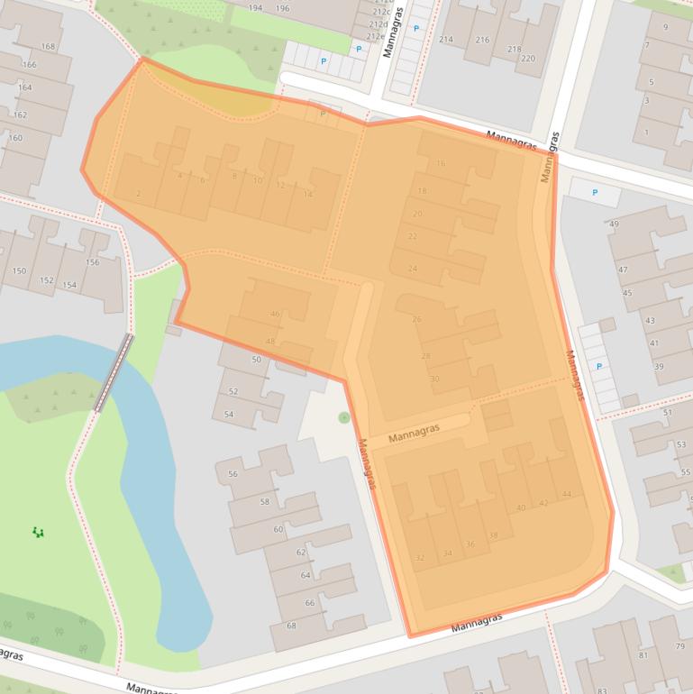 Kaart van postcodegebied 8935RV.