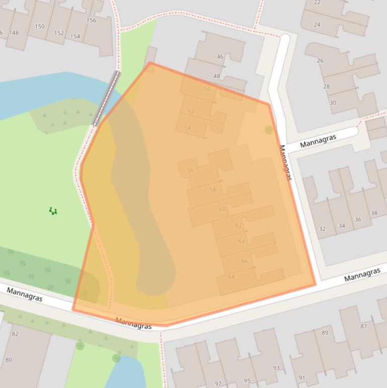 Kaart van postcodegebied 8935RW.