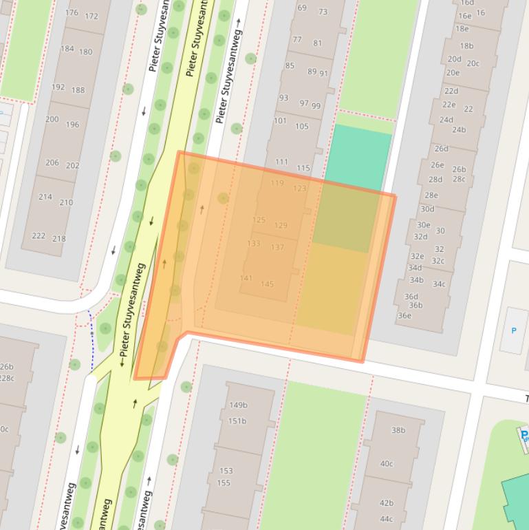 Kaart van postcodegebied 8937AG.
