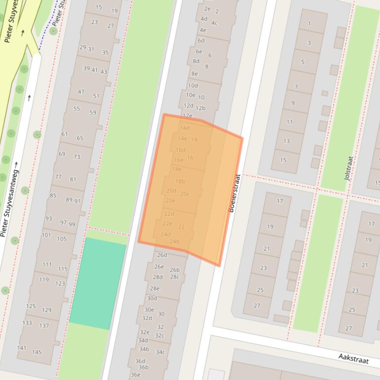 Kaart van postcodegebied 8937BM.