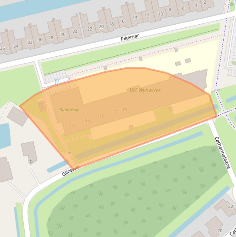 Kaart van postcodegebied 8939CR.