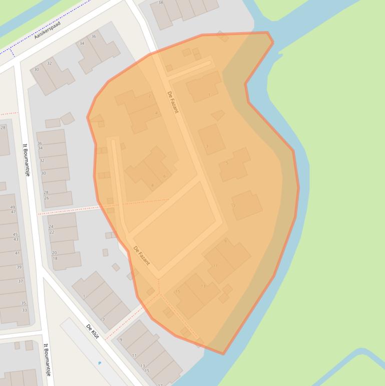 Kaart van postcodegebied 8941CP.