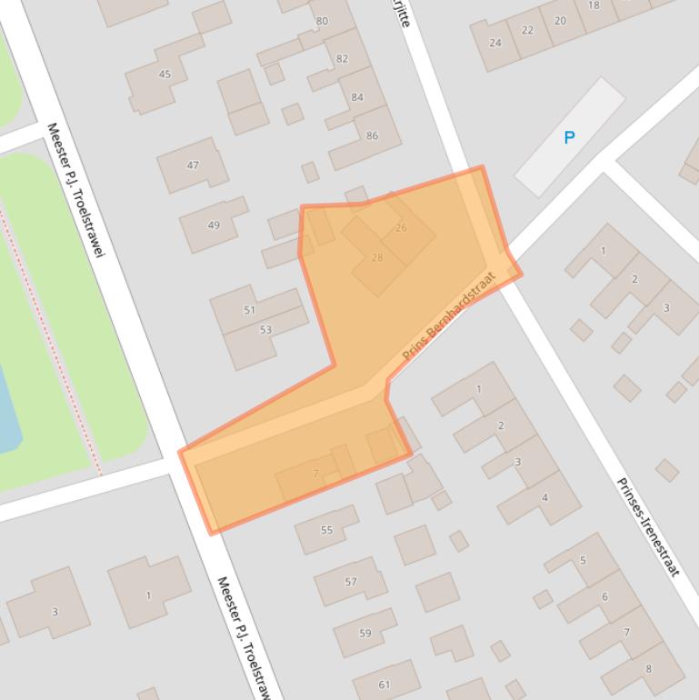 Kaart van postcodegebied 9001JV.