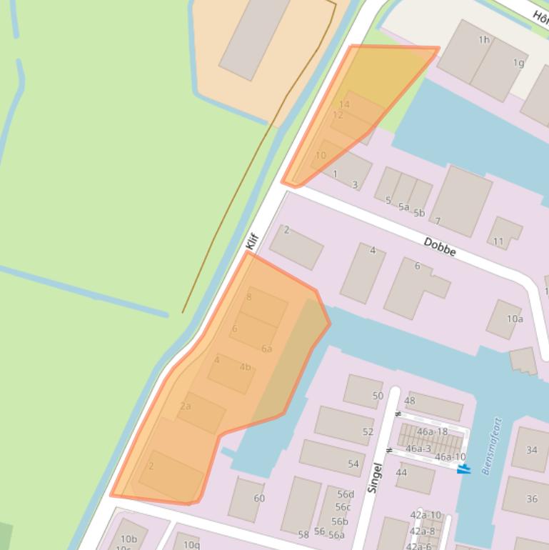 Kaart van postcodegebied 9001XR.