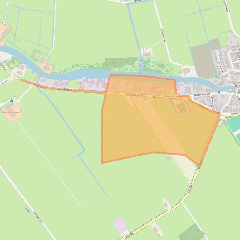 Kaart van postcodegebied 9003LA.