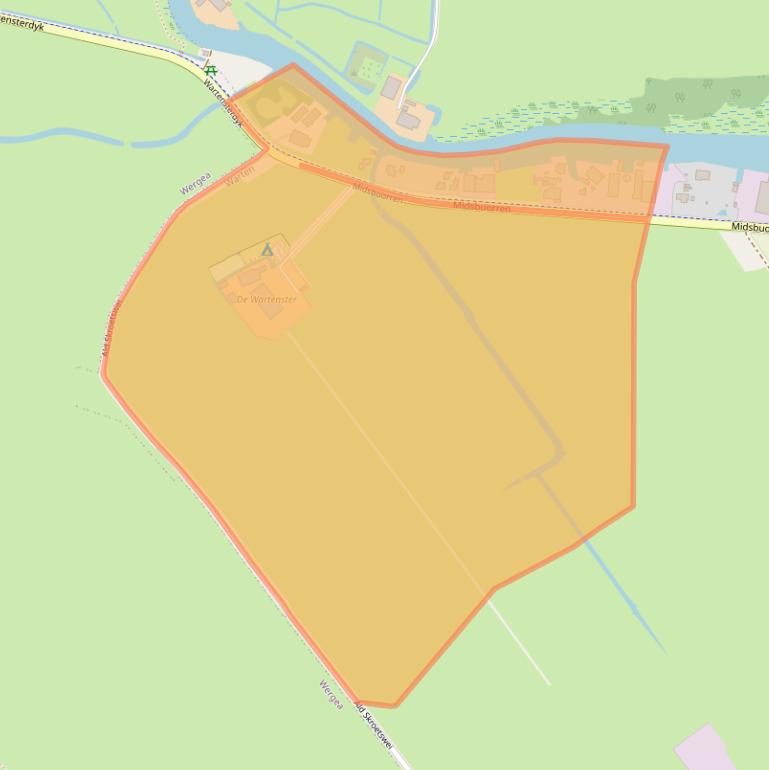 Kaart van postcodegebied 9003LB.