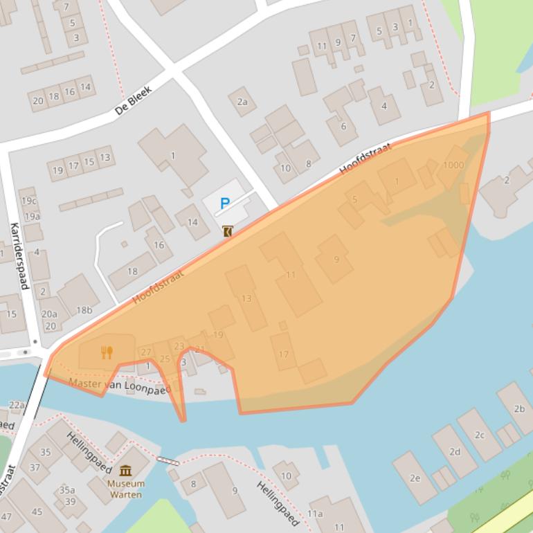 Kaart van postcodegebied 9003LC.