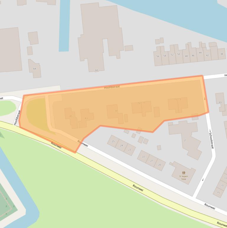 Kaart van postcodegebied 9003LG.