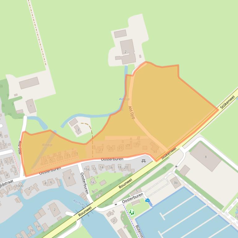 Kaart van postcodegebied 9003LM.