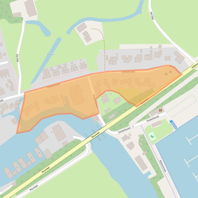 Kaart van postcodegebied 9003LN.