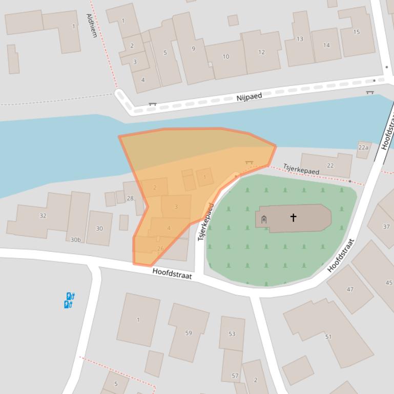 Kaart van postcodegebied 9003LT.