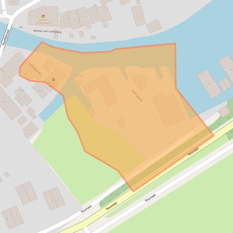 Kaart van postcodegebied 9003LW.