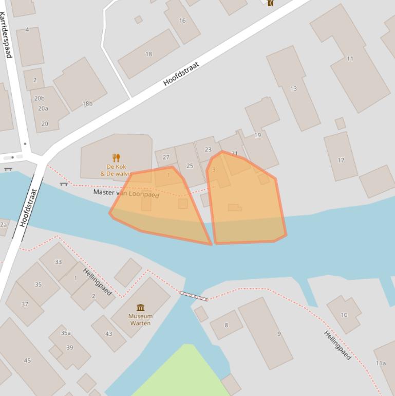 Kaart van postcodegebied 9003LX.