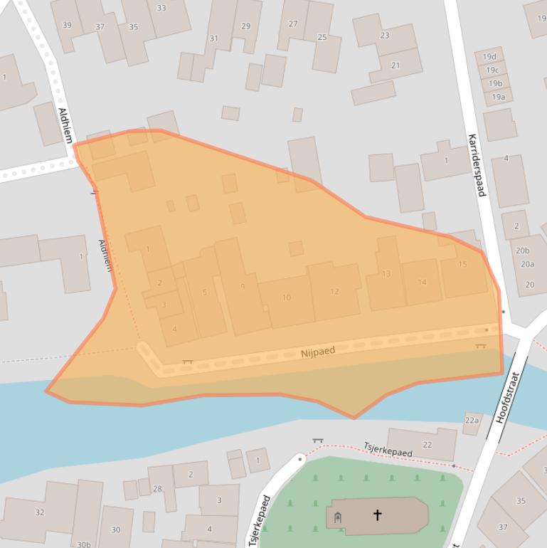 Kaart van postcodegebied 9003ME.