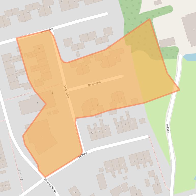 Kaart van postcodegebied 9003MJ.