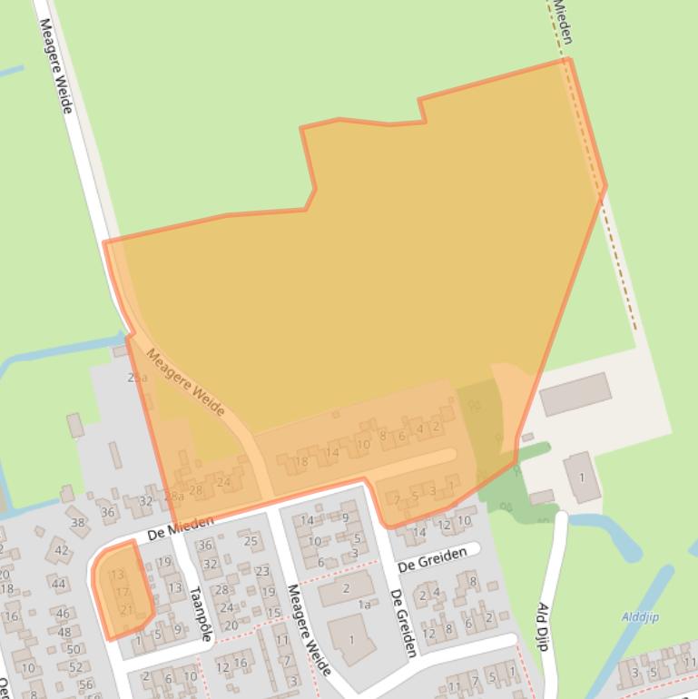 Kaart van postcodegebied 9003MK.