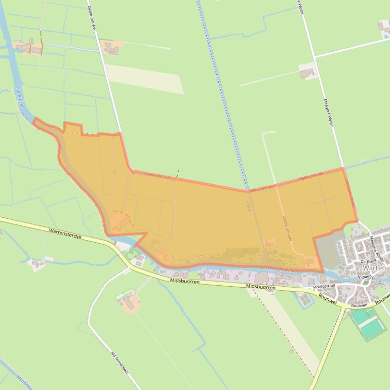 Kaart van postcodegebied 9003ML.