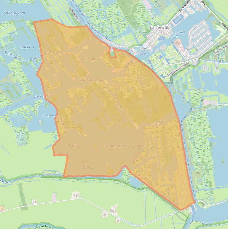 Kaart van postcodegebied 9003XB.