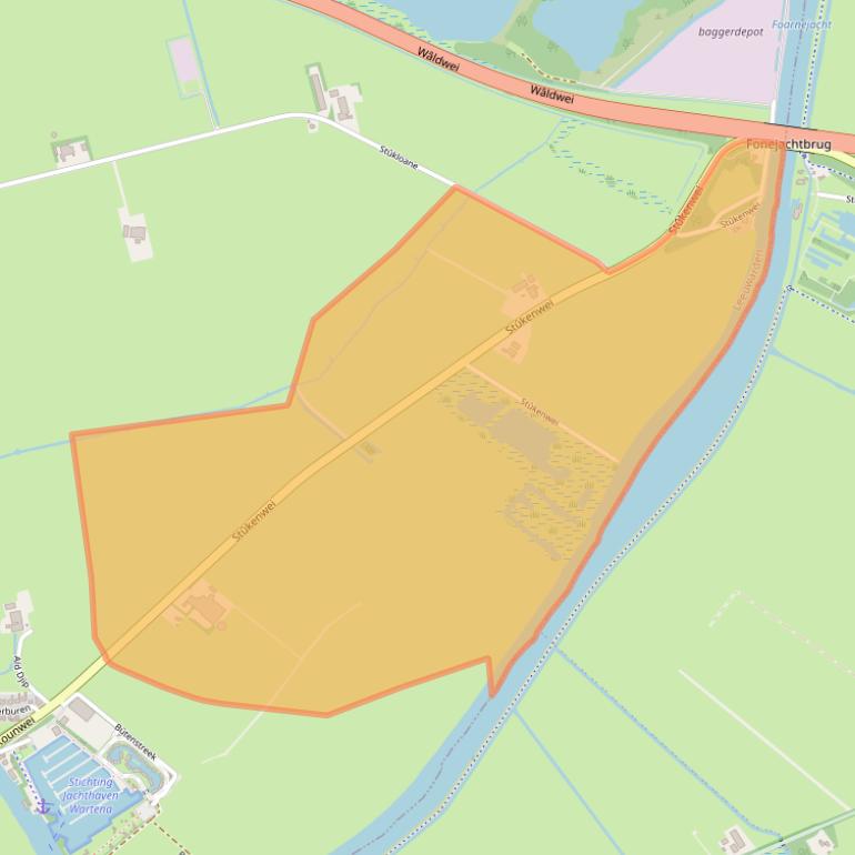 Kaart van postcodegebied 9003XS.