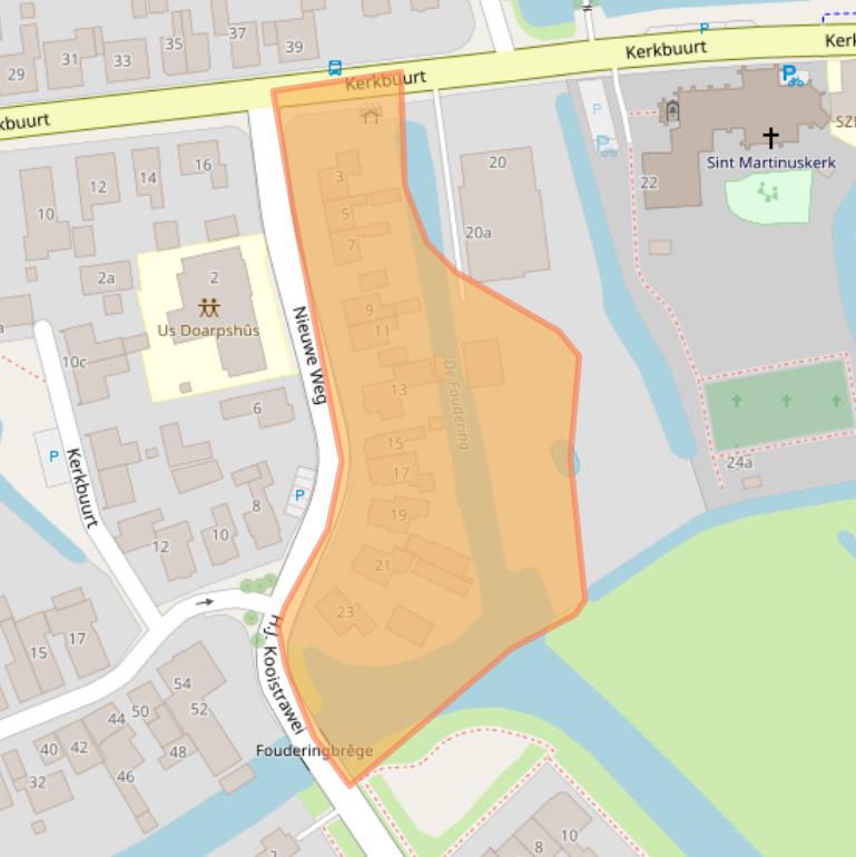 Kaart van postcodegebied 9005PK.