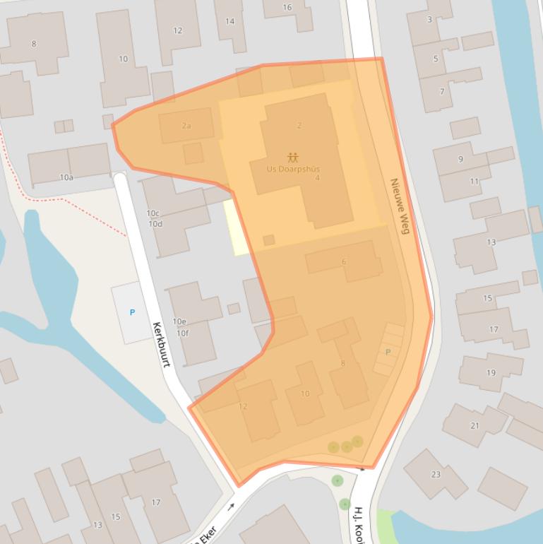 Kaart van postcodegebied 9005PL.