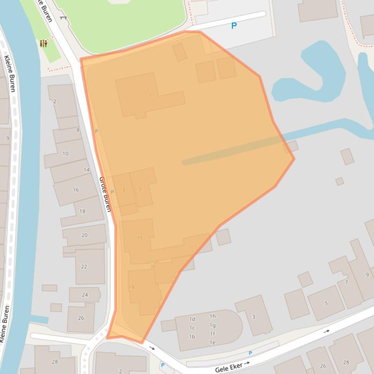 Kaart van postcodegebied 9005PP.