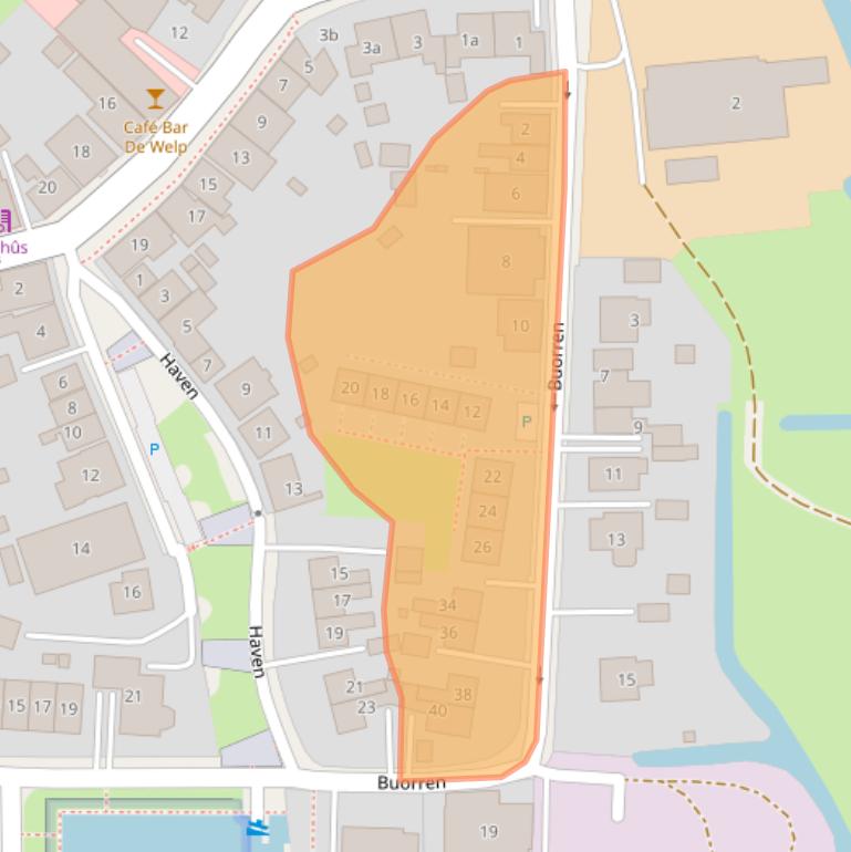 Kaart van postcodegebied 9008SW.