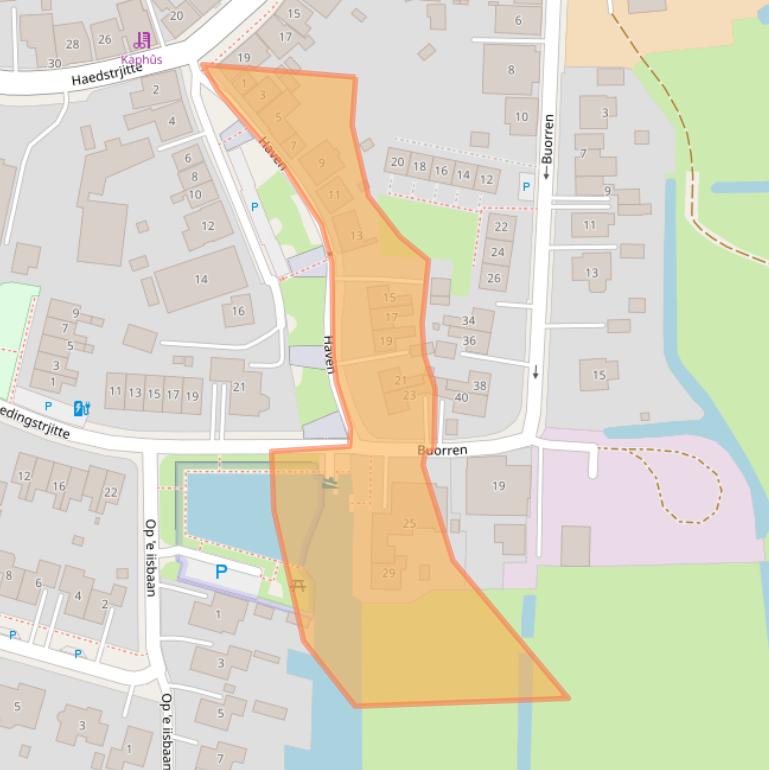Kaart van postcodegebied 9008SX.