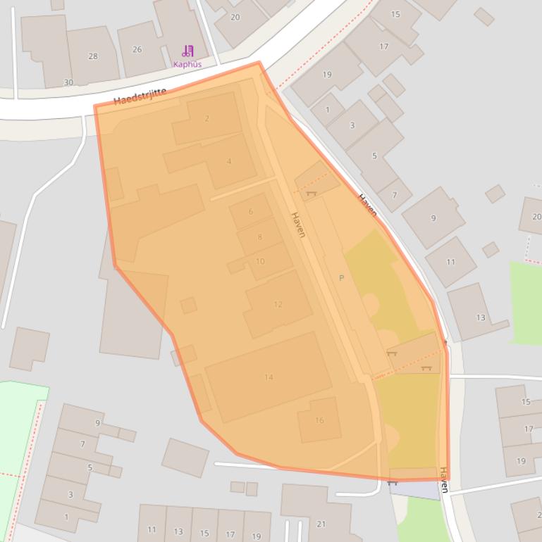 Kaart van postcodegebied 9008SZ.