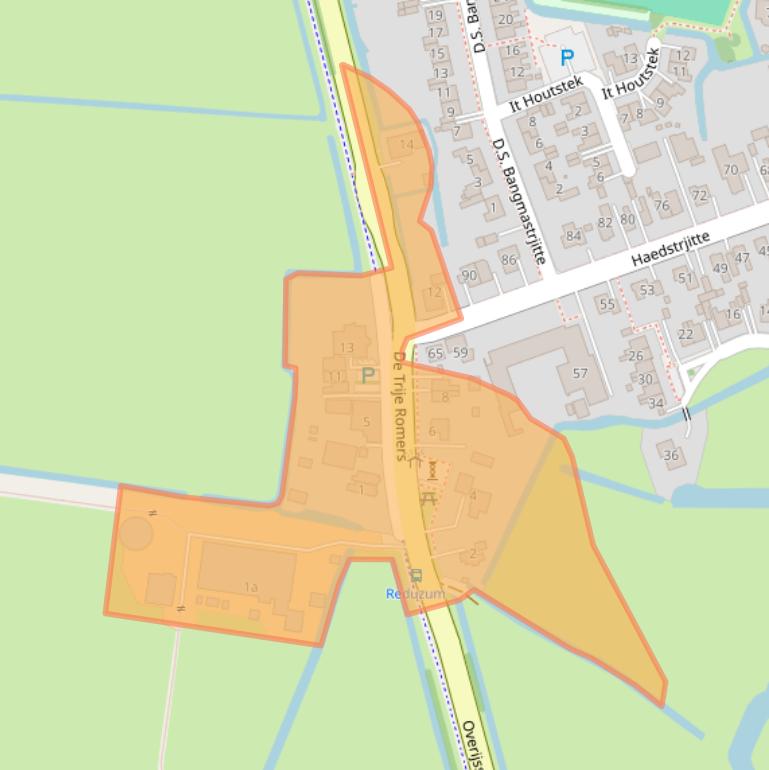 Kaart van postcodegebied 9008TR.