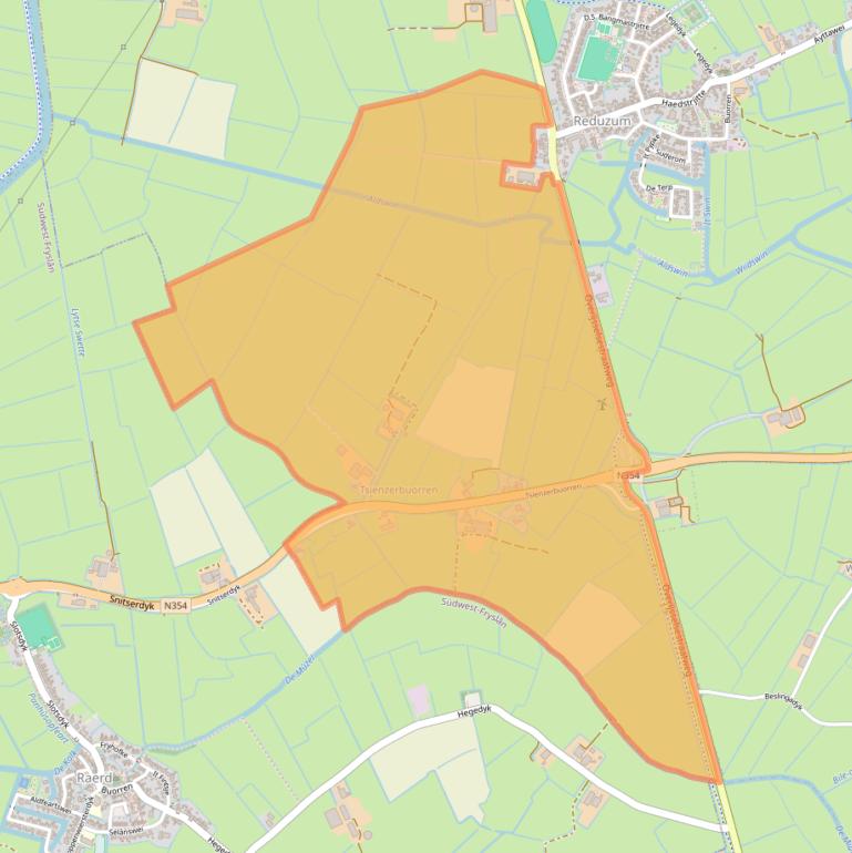 Kaart van postcodegebied 9008TT.