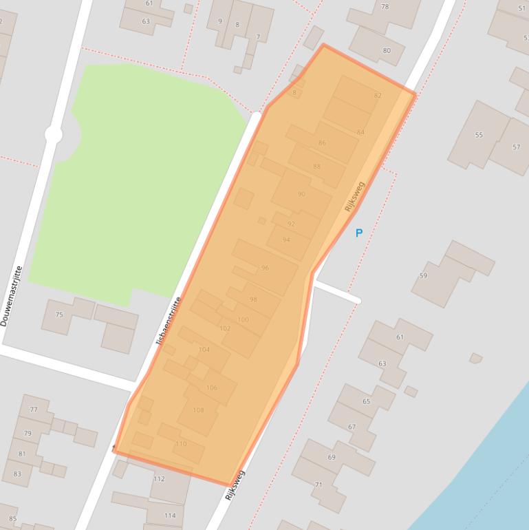 Kaart van postcodegebied 9011VG.