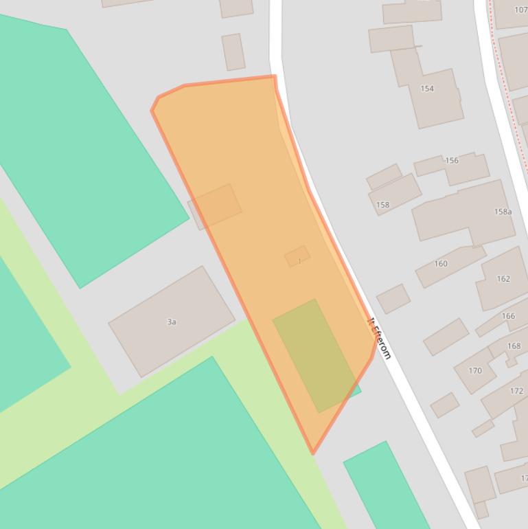 Kaart van postcodegebied 9011XJ.