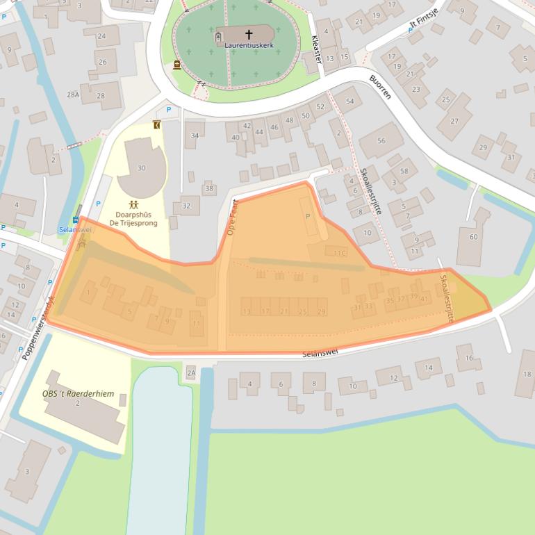 Kaart van postcodegebied 9012CM.