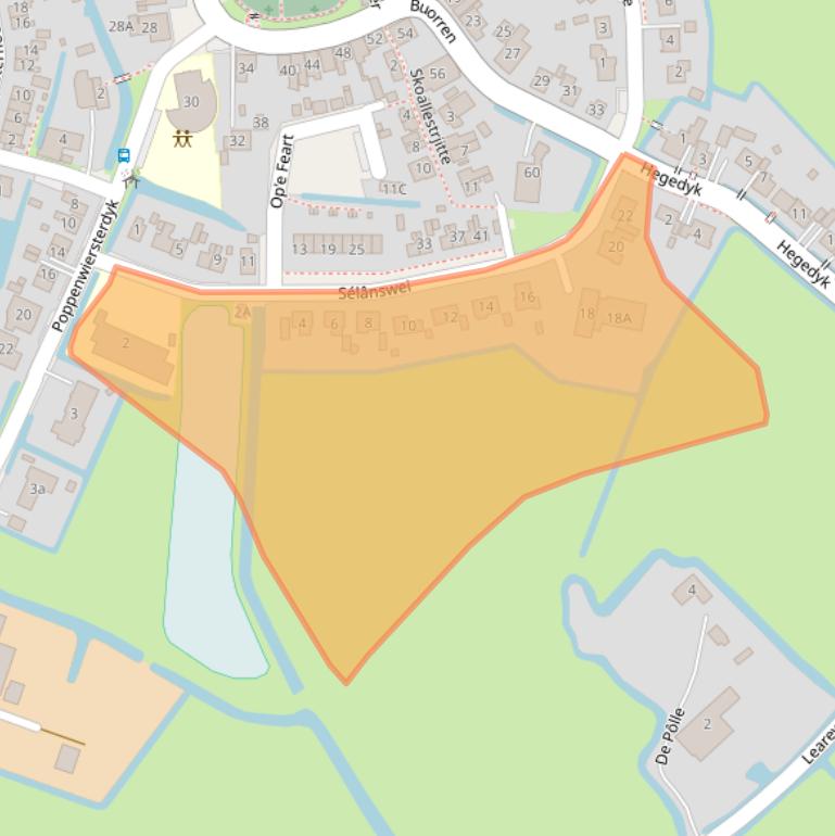 Kaart van postcodegebied 9012CN.
