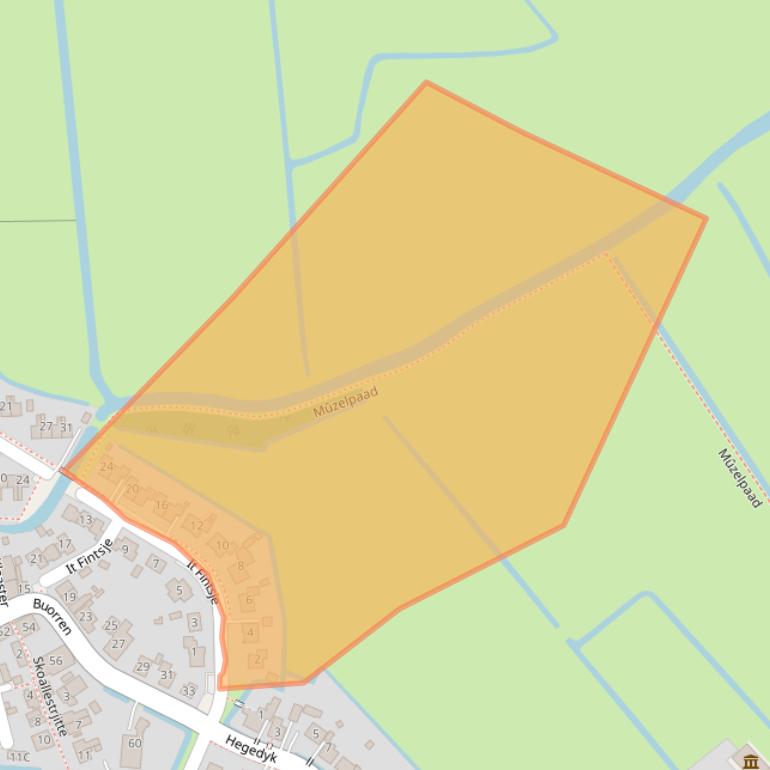 Kaart van postcodegebied 9012CR.