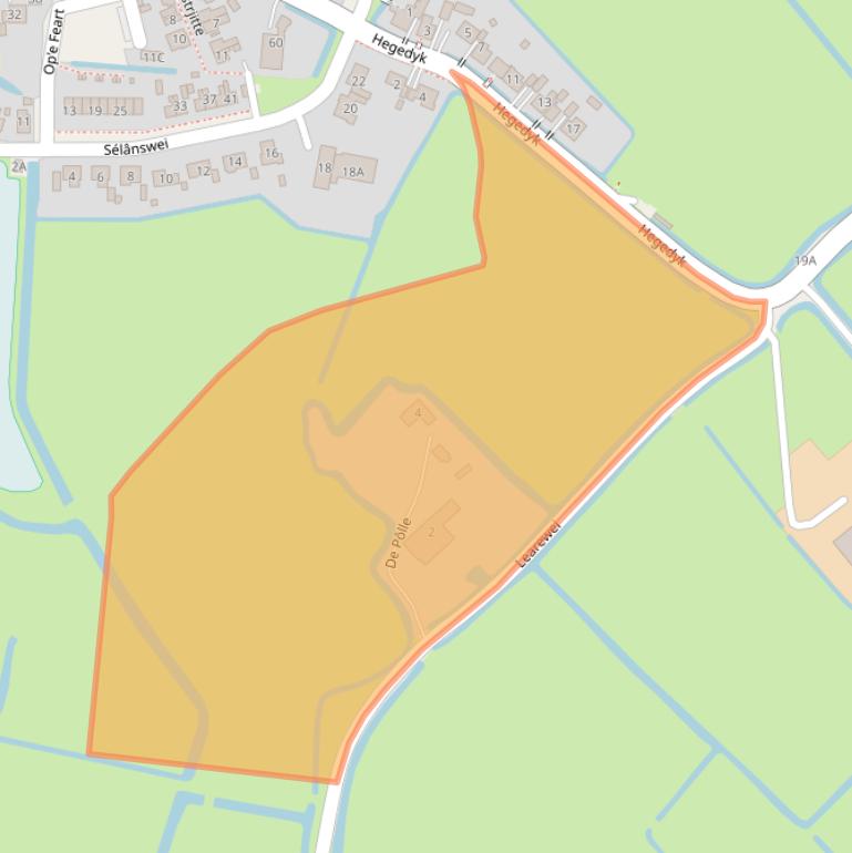 Kaart van postcodegebied 9012DA.