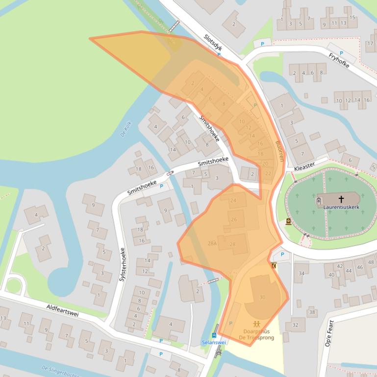 Kaart van postcodegebied 9012DH.
