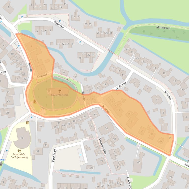 Kaart van postcodegebied 9012DK.