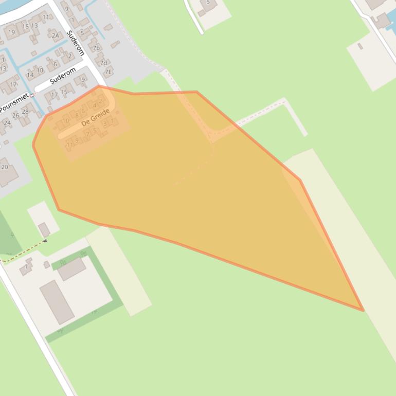 Kaart van postcodegebied 9014CM.