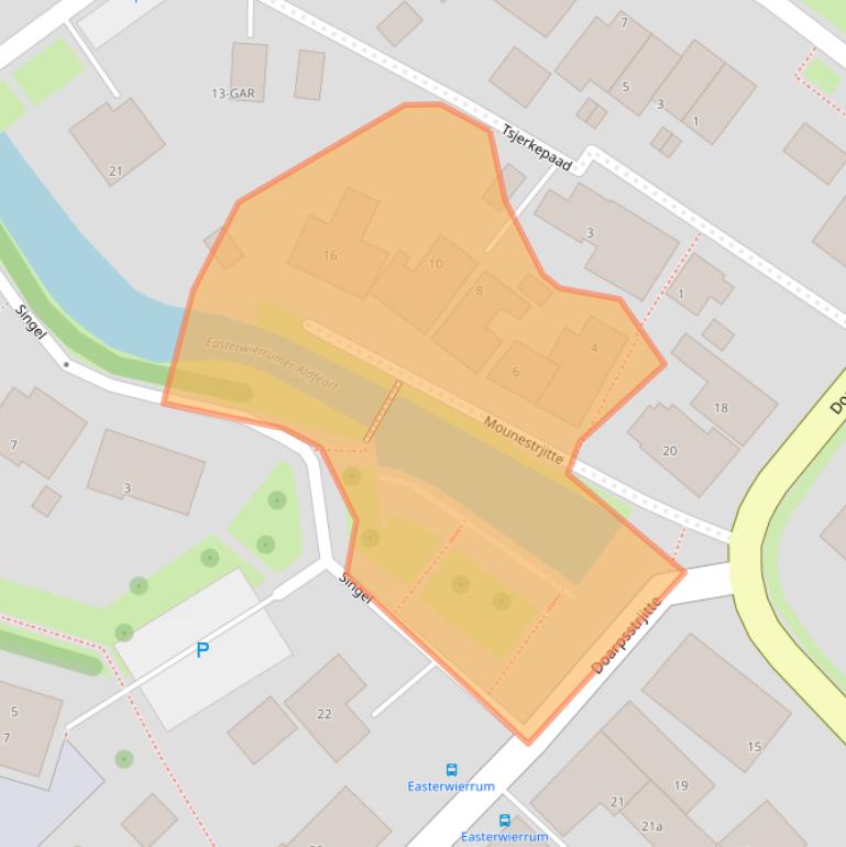 Kaart van postcodegebied 9021CN.