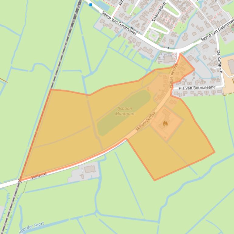 Kaart van postcodegebied 9022AV.
