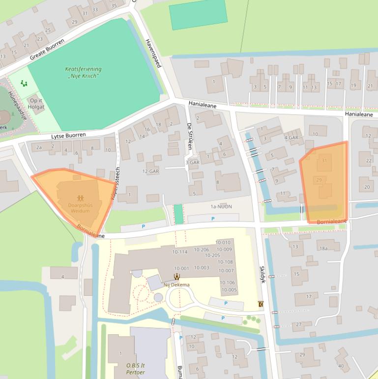 Kaart van postcodegebied 9024EL.