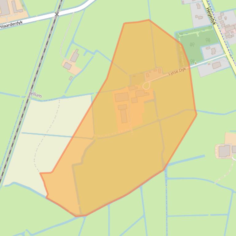 Kaart van postcodegebied 9026BD.