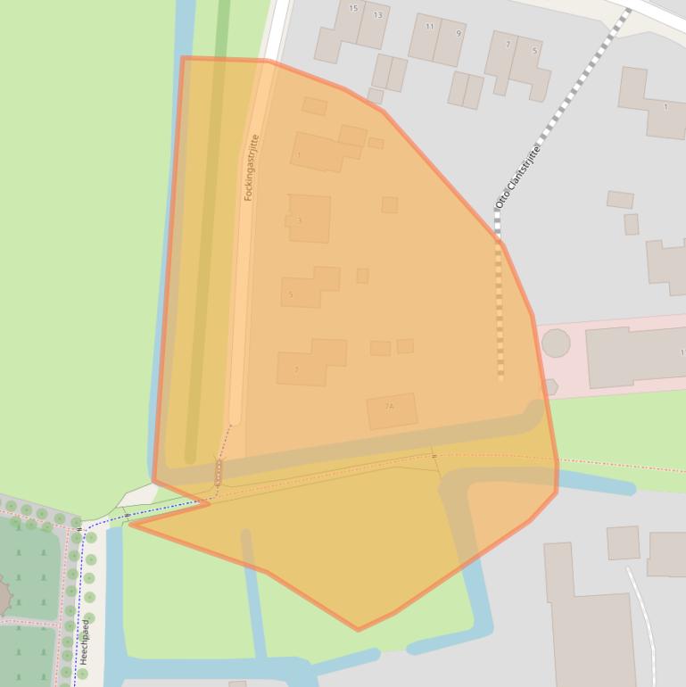 Kaart van postcodegebied 9031XE.