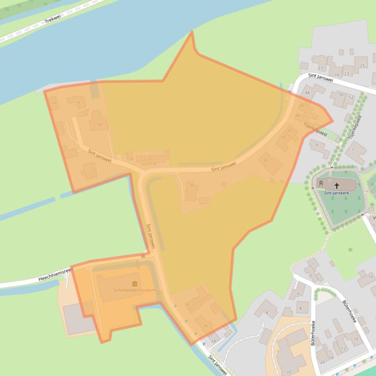 Kaart van postcodegebied 9033WN.